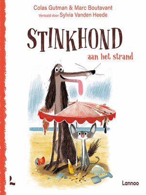 cover image of Stinkhond aan het strand